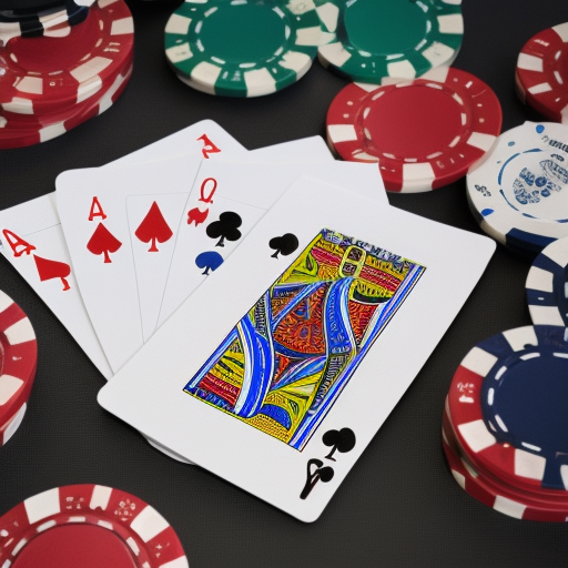

A picture of a poker hand with a royal flush, the highest possible hand in poker. The image illustrates the article, showing the best poker hand to play and when.